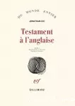 Testament à l'anglaise