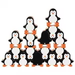 Stapelspiel pinguine