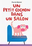 Un petit cochon dans un salon