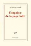 L'angoisse de la page folle