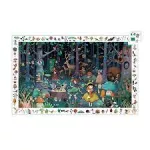 Puzzle observation forêt enchantée