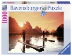 Ravensburger Puzzle 1000 pièces, Pêche au coucher du soleil