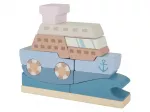 Jeu d'empilage bateau
