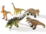 FIGURINES GÉANTES DINOSAURES x 5