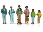 FIGURINES FAMILLES DU MONDE La famille Folk
