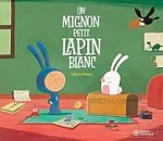 Un mignon petit lapin blanc