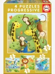 4 Puzzles progressive