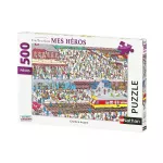 Puzzle 500 pièces - Charlie à la gare