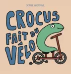 Crocus fait du vélo