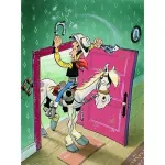 Puzzle Lucky Luke Porte bonheur, 500 pièces