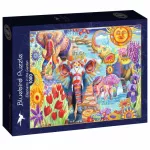 Bluebird Puzzle: Elephant in the Garden