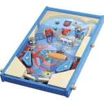 Grand flipper en bois "Sous la mer"